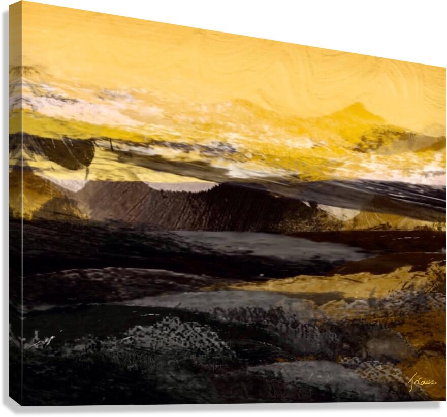 Aurore doree  Canvas Print