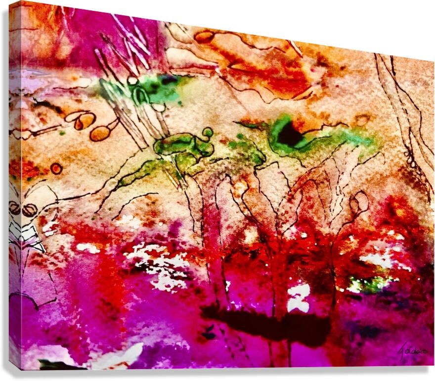 L’oiseau Canvas Print