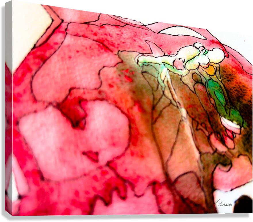 Isolement  Canvas Print