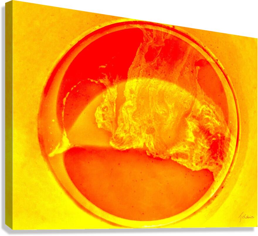 Cercle de feu Canvas Print