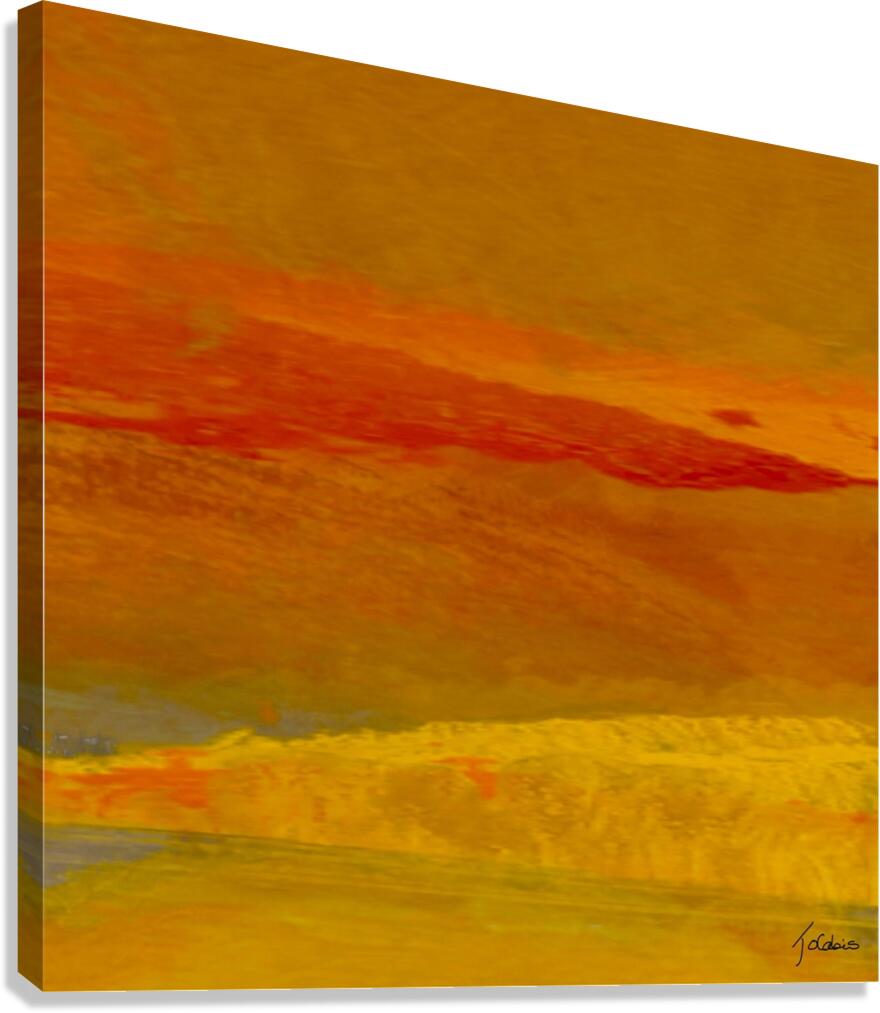 La moisson II Canvas Print