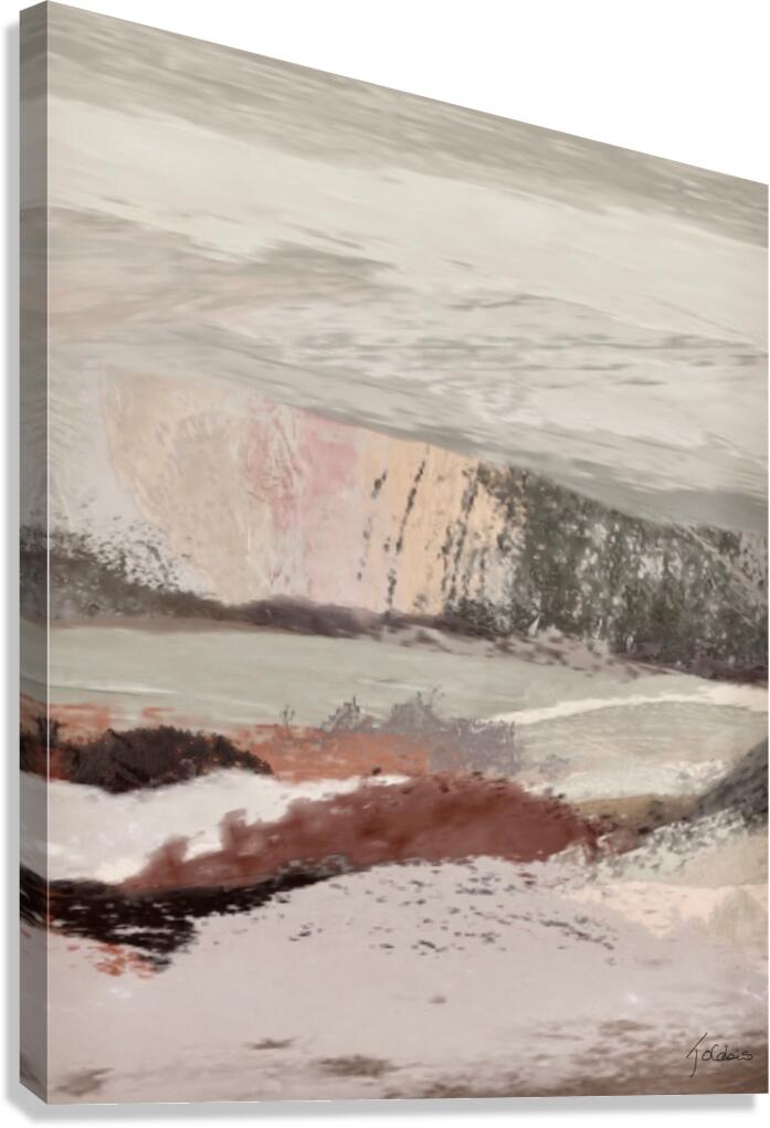 Eau vive Canvas Print