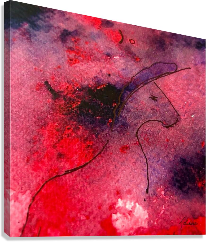 Pouliche  Canvas Print