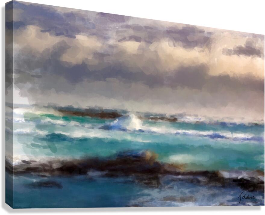 La mer Canvas Print