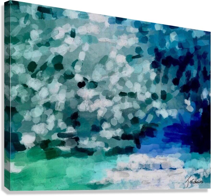 Le sentier  Canvas Print