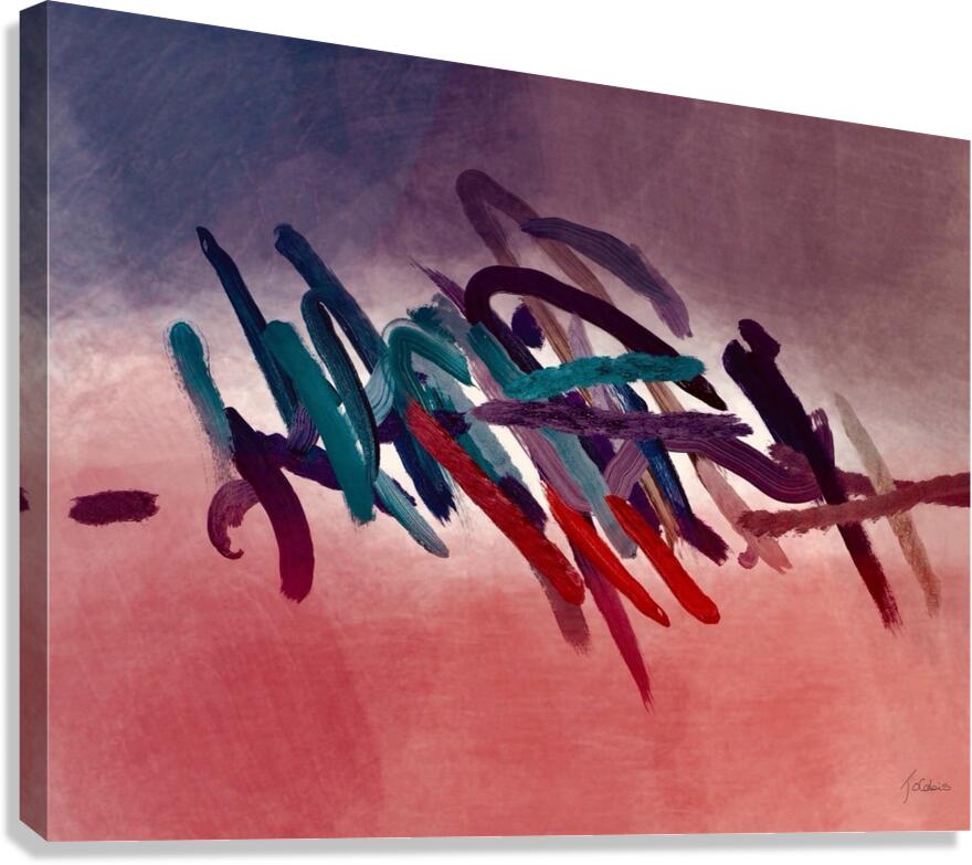 Fuite Canvas Print