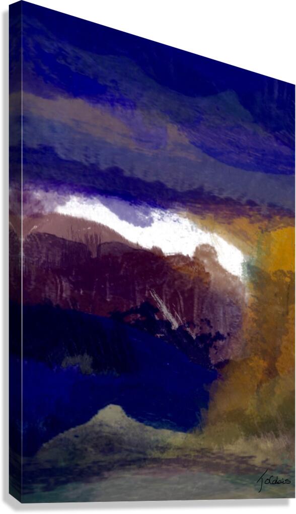 Neige eternelle  Canvas Print