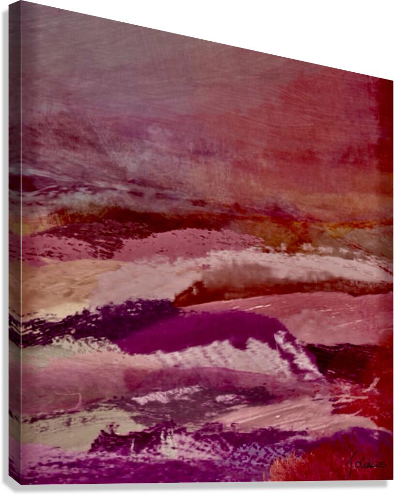Terre rocheuse  Canvas Print