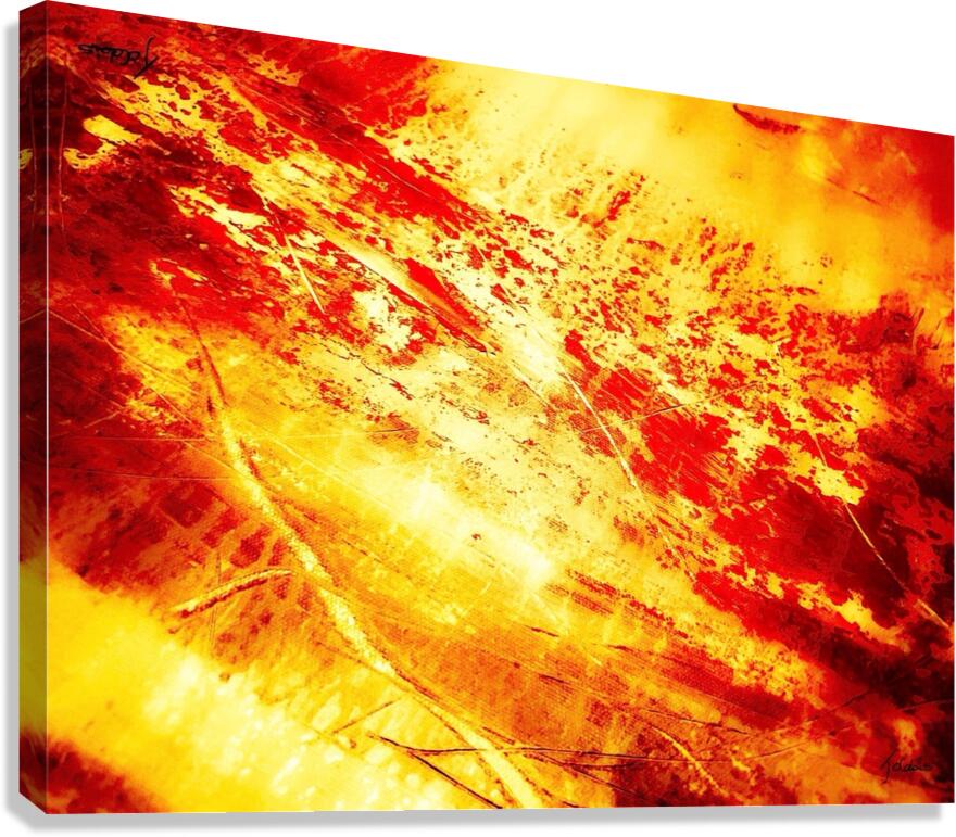 Scarification  Canvas Print