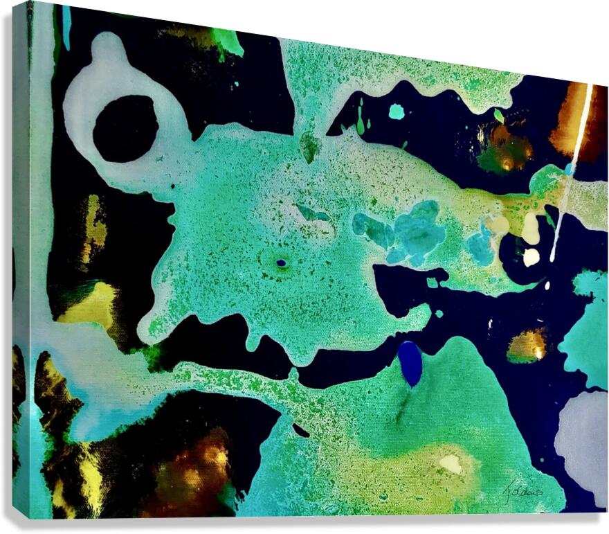 Les iles  Canvas Print