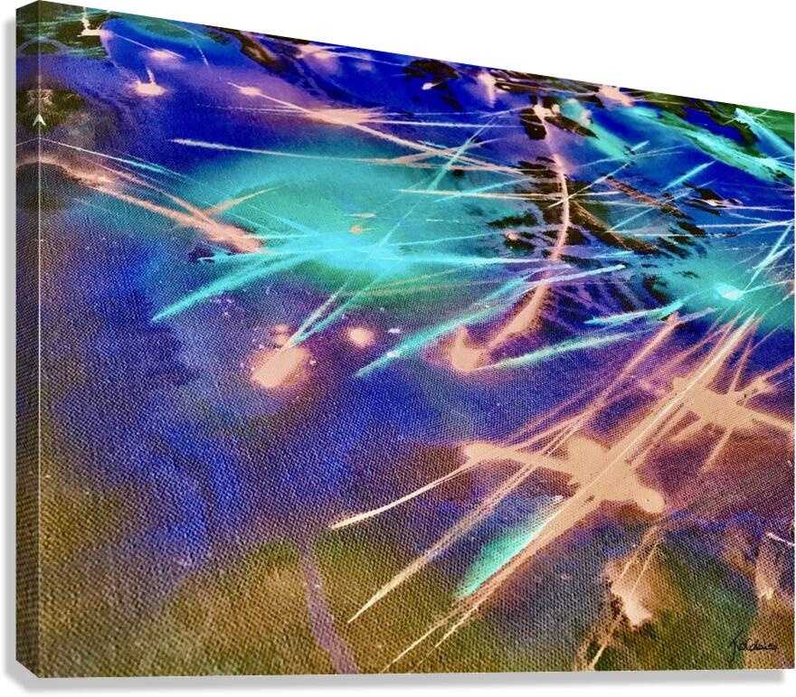 Galactique  Canvas Print