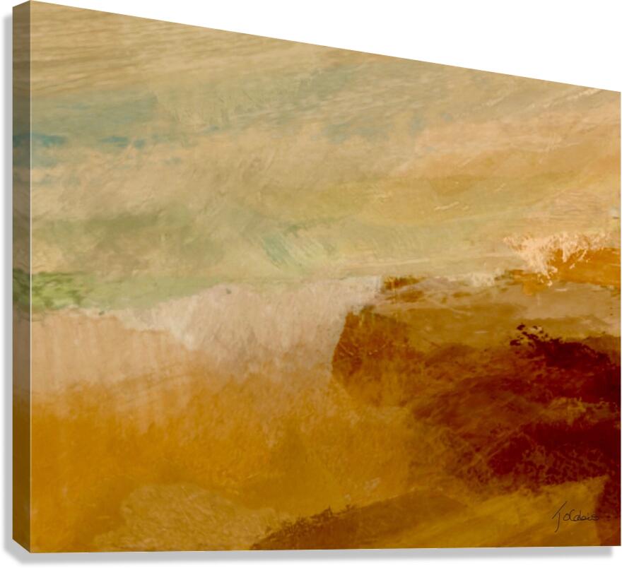 Terre ocre Canvas Print