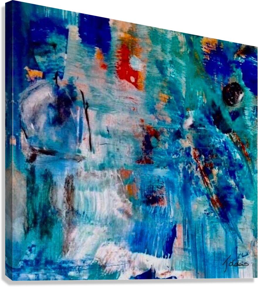 Holographique  Canvas Print