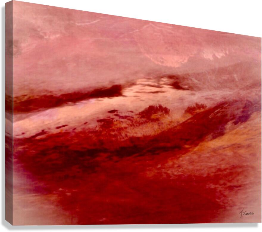 La pente Canvas Print