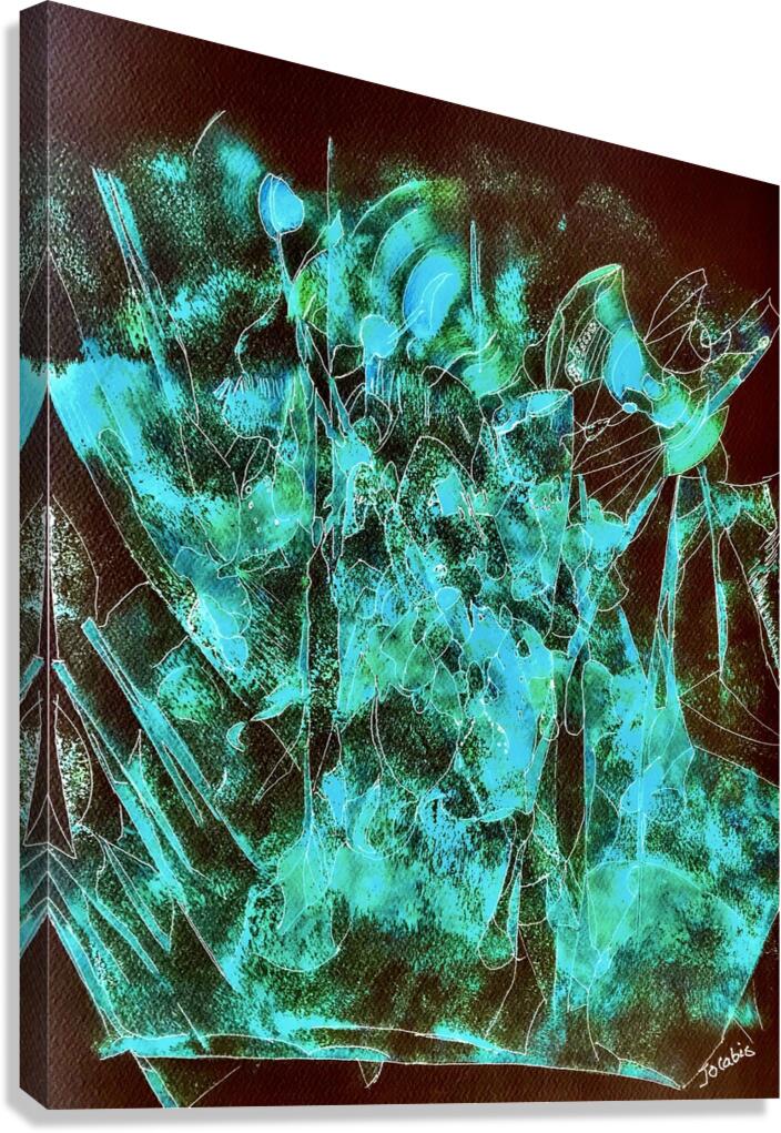 Destructure Canvas Print