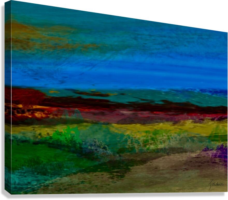 Les battures Canvas Print