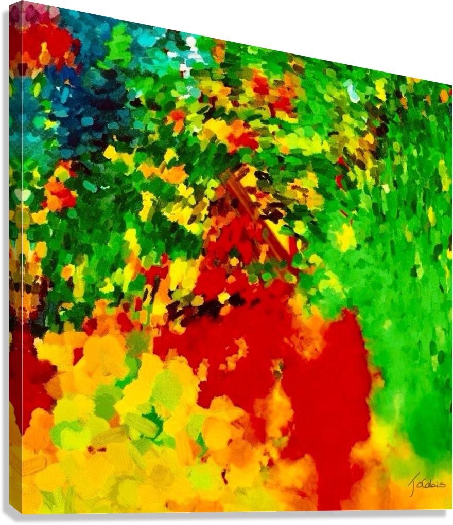 Jardin Canvas Print