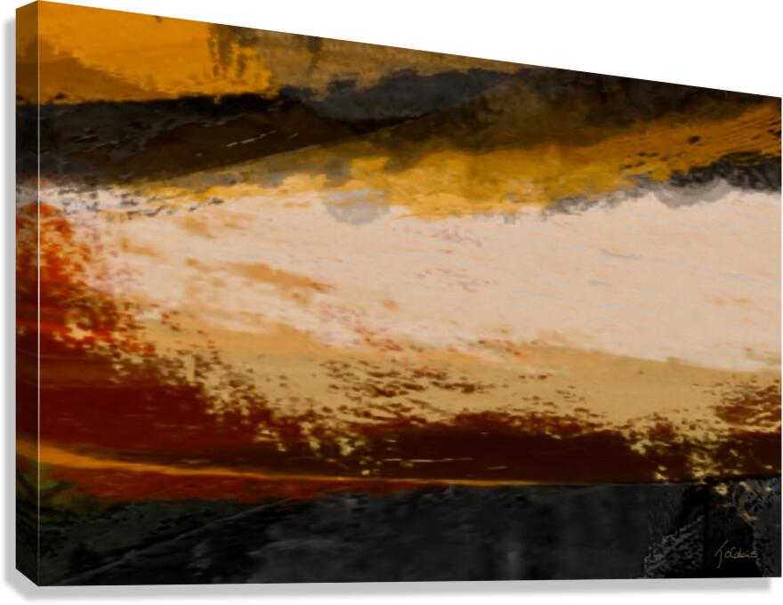 Nuages stratifies Canvas Print