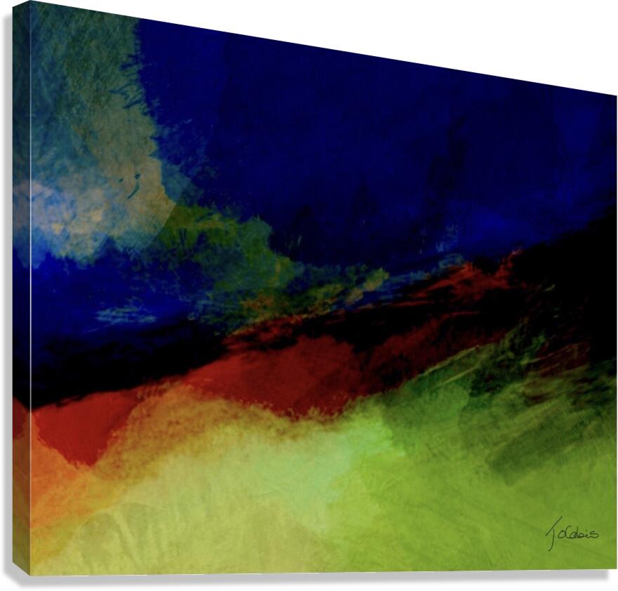 Ciel bleu  Canvas Print