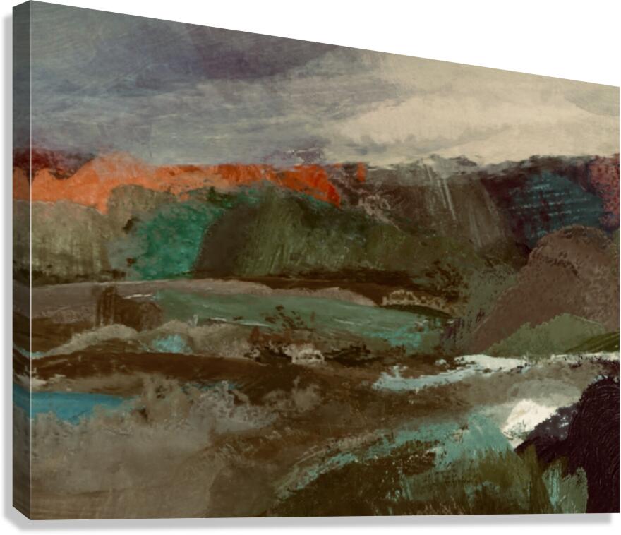 L’etang Canvas Print