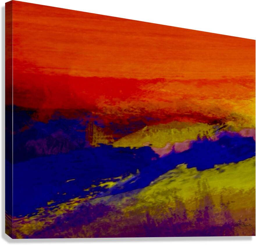 L’affluent  Canvas Print