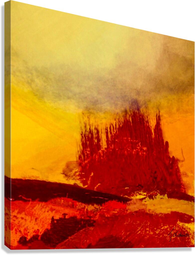Jaillissant  Canvas Print