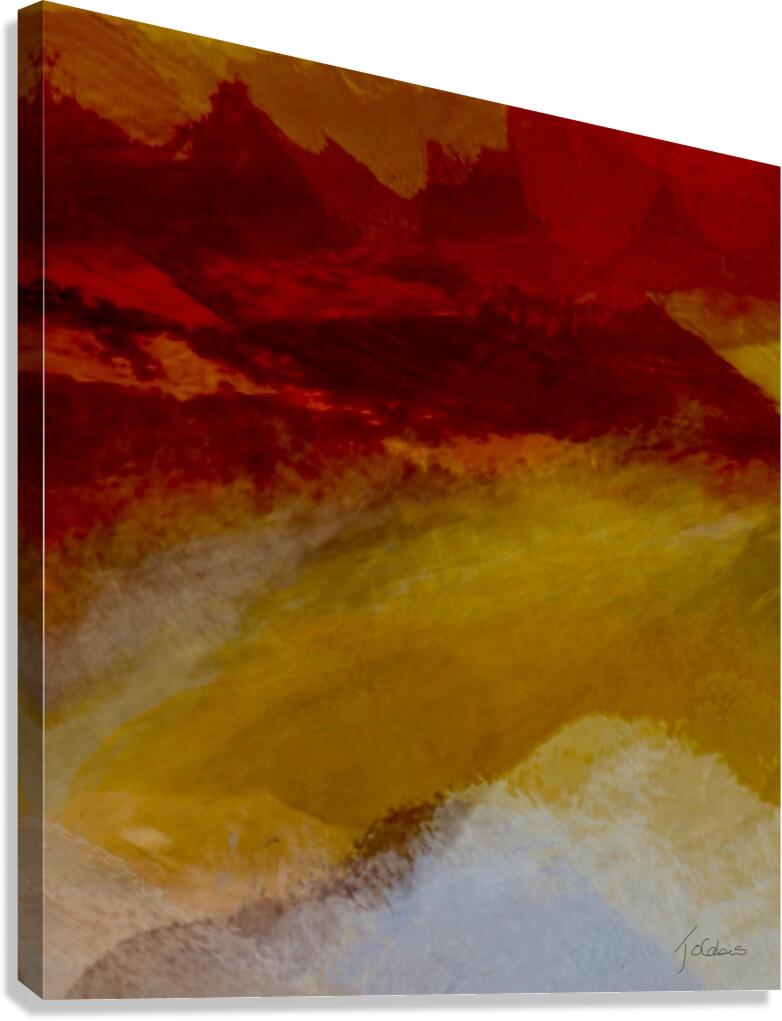 La vague  Canvas Print