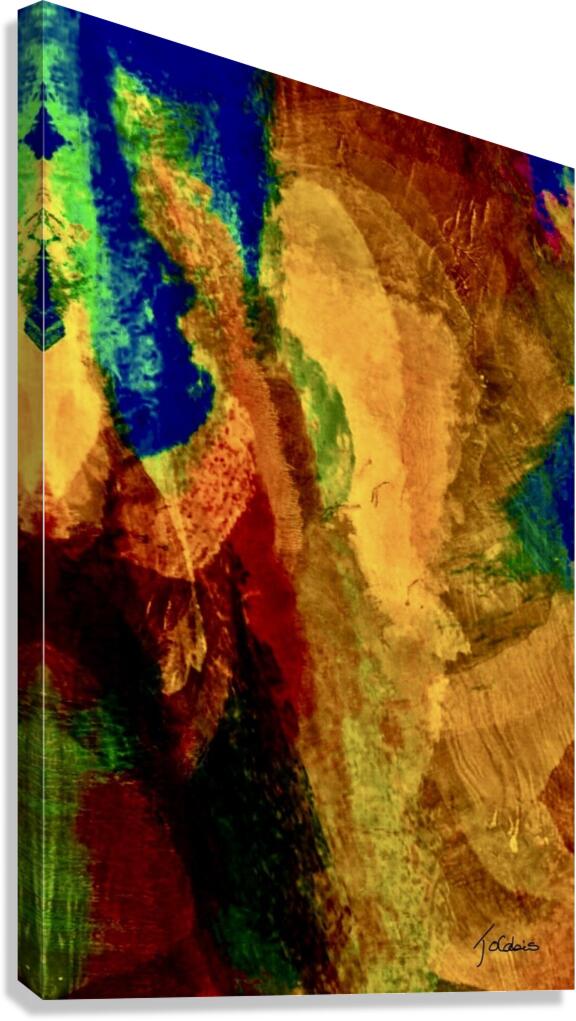 Verticalement  Canvas Print