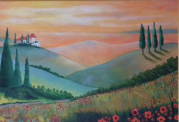 Toscane by France Asselin