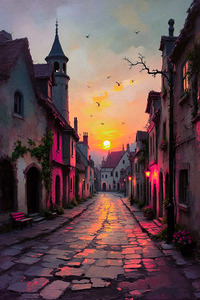 Ivy Street - European Street Scene