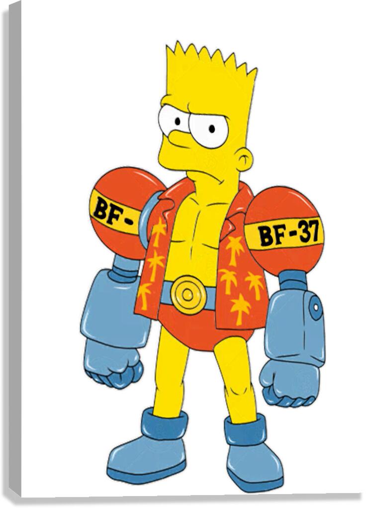 The simpsons 21 Canvas Print