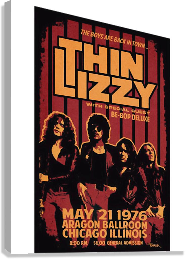 Thin Lizzy 1 Canvas Print