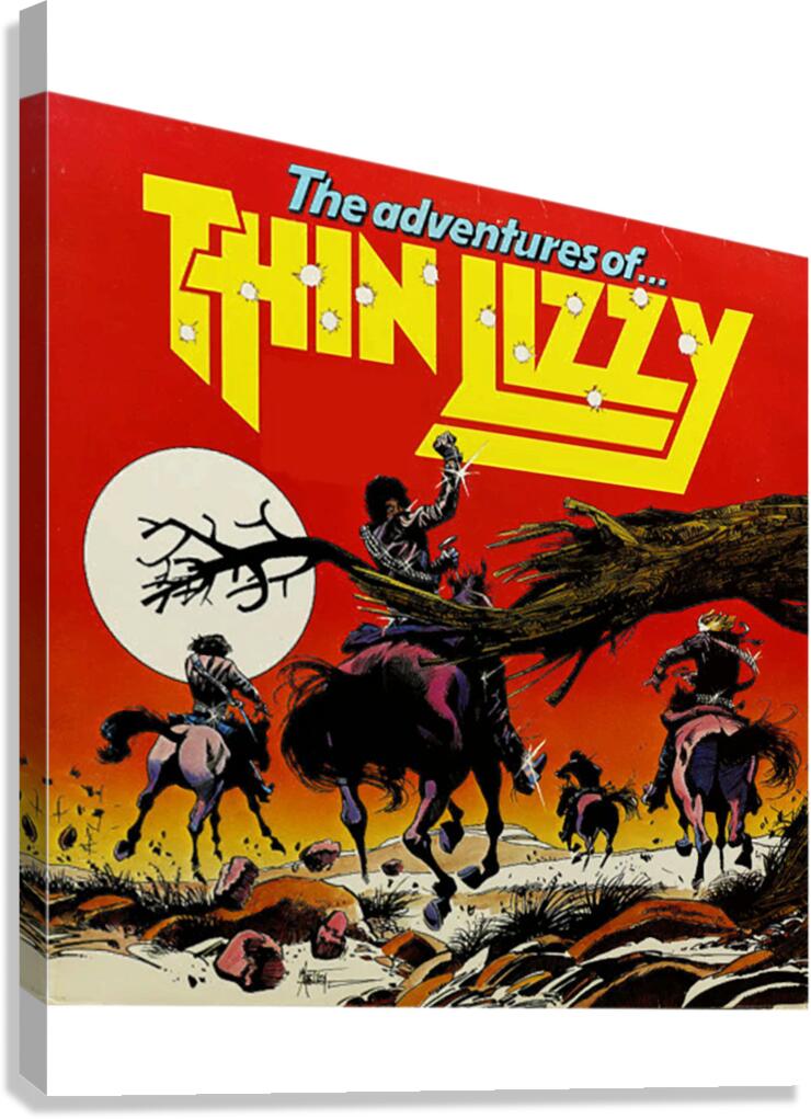 Thin Lizzy 3 Canvas Print