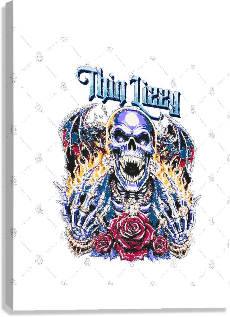 Thin Lizzy 12 Canvas Print