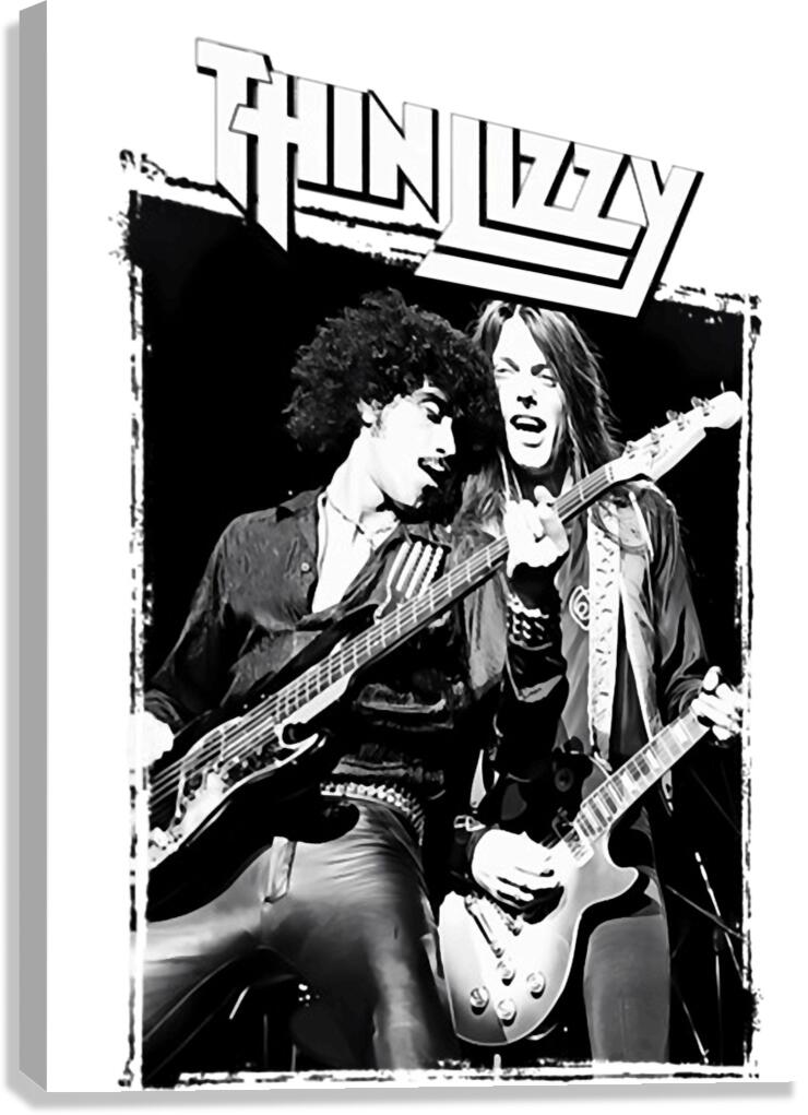 Thin Lizzy 14 Canvas Print