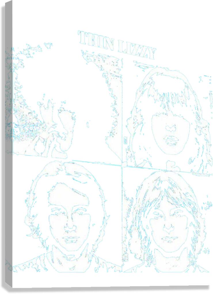 Thin Lizzy 24 Canvas Print