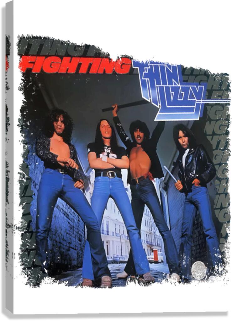 Thin Lizzy 30 Canvas Print