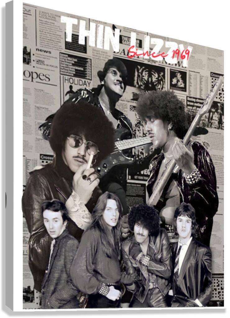 Thin Lizzy 7 Canvas Print