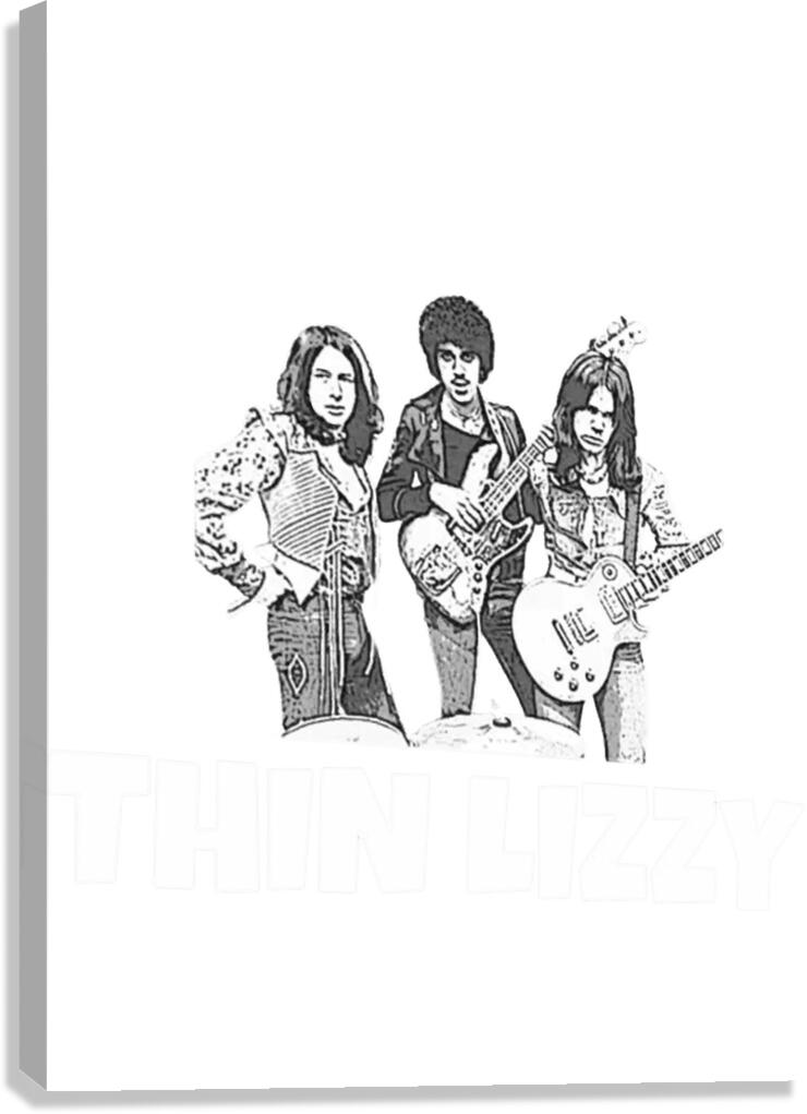 Thin Lizzy 10 Canvas Print