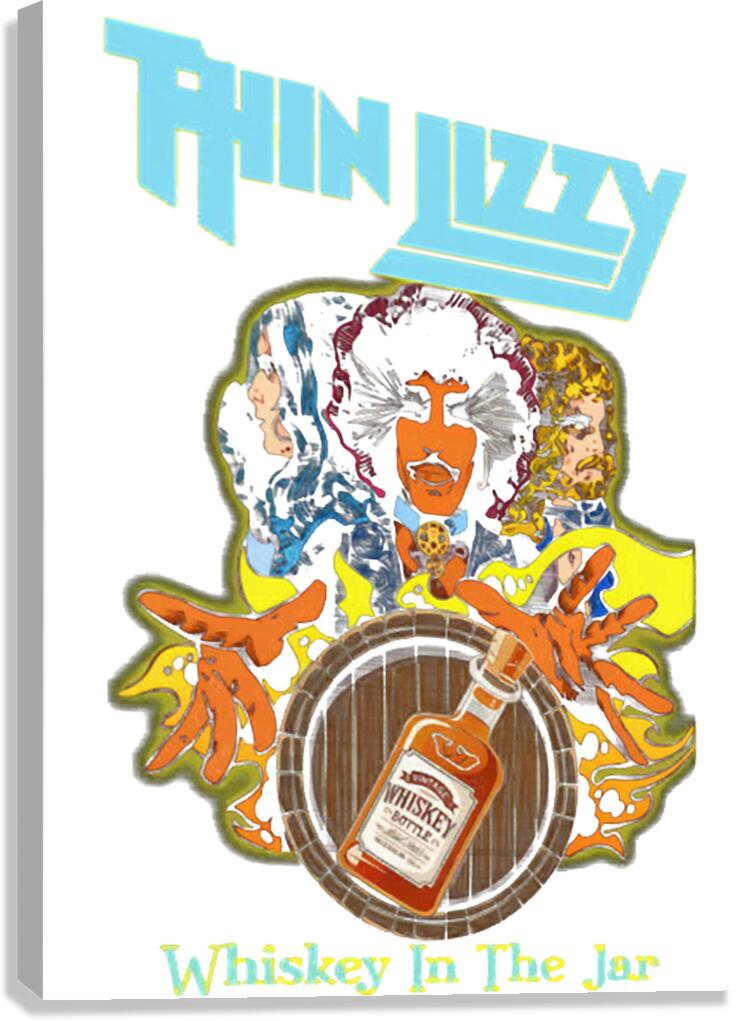 Thin Lizzy 21 Canvas Print