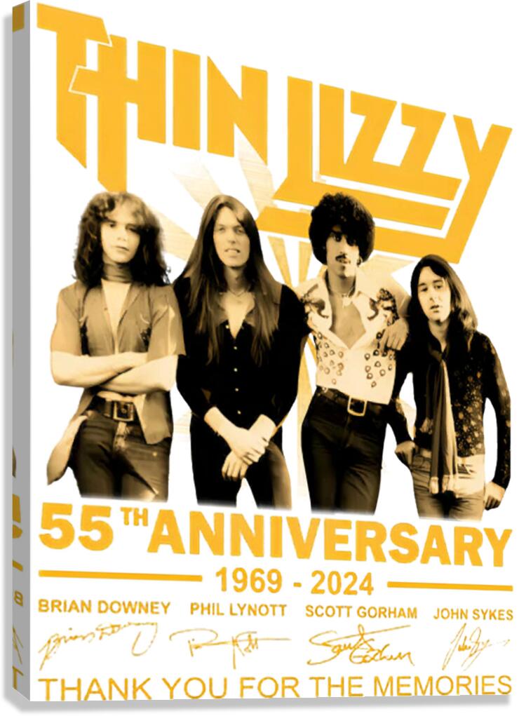 Thin Lizzy 4 Canvas Print
