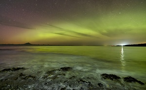 Aurora over Redoubt