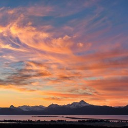 Homer Fall Sunrise