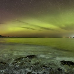 Aurora over Redoubt