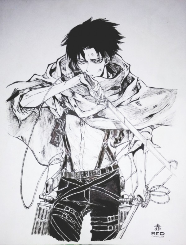 Levi Ackerman Print