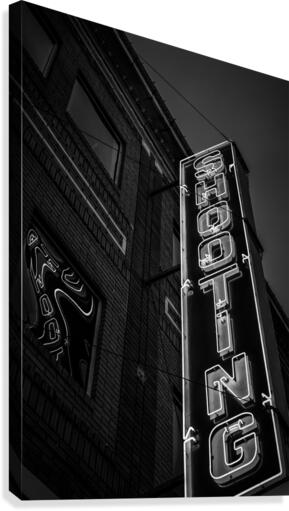 The Shot Canvas Print