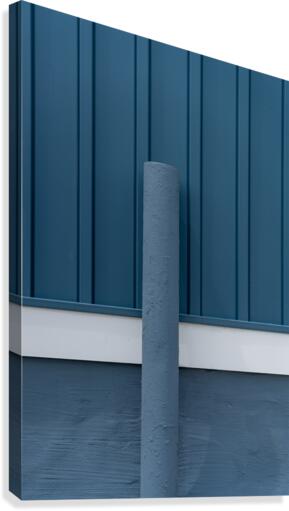 Blue Wall Canvas Print