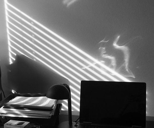 Sunlight on computer screen by SgtPro