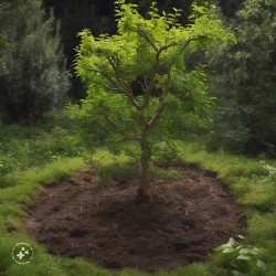 AI Tree planted in loam