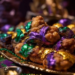 Mardi Gras king cakes
